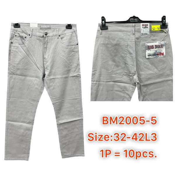 Spodnie męskie jeans Roz 32-42, 1 Kolor .Paczka 10 szt